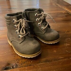 Toddler girl combat boots
